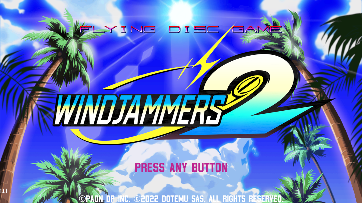 Windjammers 2 screenshot 3 for Playstation 4